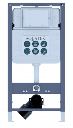 Aquatek Pneumo S50 INSP-0000001 Монтажная рама для подвесного унитаза
