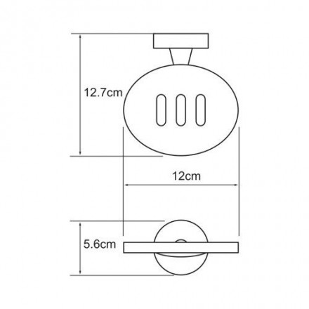 Wasserkraft Isen К-4069 Мыльница решетка