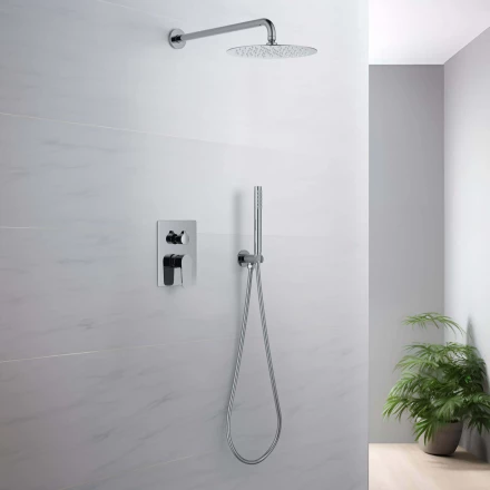 AQUATEK ОБЕРОН AQ1272CR set 3 в 1 душевой комплект