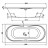 Vagnerplast Cavallo 180x80 акриловая ванна
