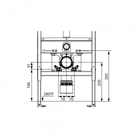 TECE 9880046 Монтажный комплект