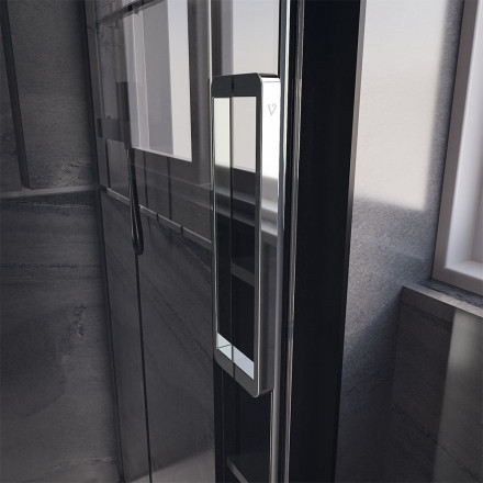 Veconi Premium Trento PTC40-SP-13090-CH-01-C4 душевой угол