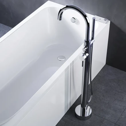 AM.PM Sense F7514100 Смеситель для ванны и душа отдельностоящий хром