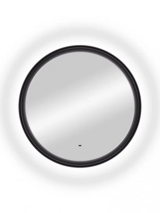 Континент Planet black Led D 800 зеркало с бесконтактным сенсором