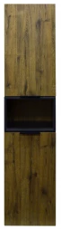 Azario Gris 40 CS00080417 Пенал подвесной универсальный дуб Веллингтон 400х320х1600