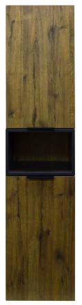 Azario Gris 40 CS00080417 Пенал подвесной универсальный дуб Веллингтон 400х320х1600