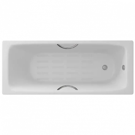 Delice Biove DLR 220509R-AS Ванна чугунная 170х75 с противоскользящим покрытием