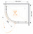 CEZARES STYLUS-O-M-AH-1-130/100-C-Cr душевой уголок