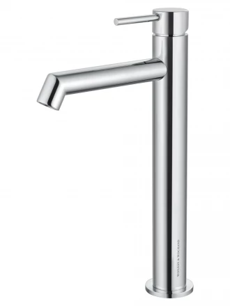 Wonzon &amp; Woghand WW-H1064-CR Смеситель для раковины высокий черный матовый