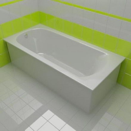 Riho Miami 180x80 без гидромассажа акриловая ванна