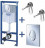Grohe Rapid SL 38721001 Инсталляция для подвесного унитаза