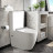 Cerutti AVISIO CT8459 Напольный унитаз с бачком и крышкой сиденьем