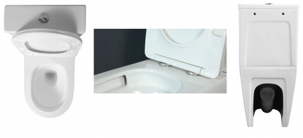 Cerutti AVISIO CT8459 Напольный унитаз с бачком и крышкой сиденьем