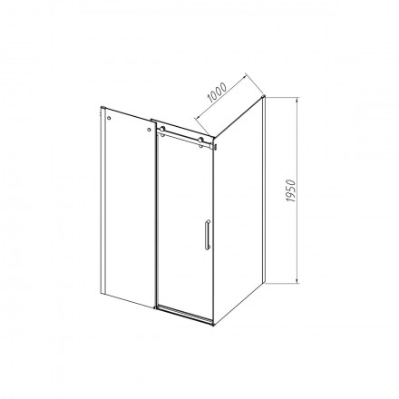Vincea Como-N VSR-4CN1012CL душевой уголок