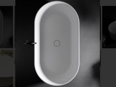 RELAX DESIGN Horizont LX01 luc ванна отдельностоящая из искусственного камня