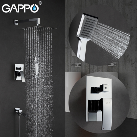 Gappo G7107 Душевая система для ванны встроенная