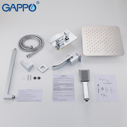 Gappo G7107 Душевая система для ванны встроенная