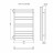 Lemark Unit LM45810EBL П10 500x800 Полотенцесушитель электрический левый/правый
