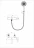 Wonzon &amp; Woghand Stick WW-88639017-MB Смеситель для ванны с душем брашированное золото