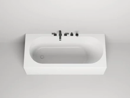 Salini Fabia 102612M Ванна пристенная белый 180x80