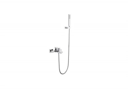 AQUATEK ЛИБРА AQ1649CR смеситель для ванны с душевым набором