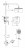 Lemark Bronx LM3729BL Смеситель для душа встраиваемый