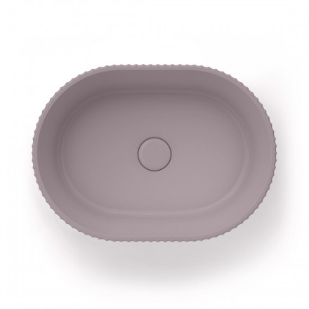 Kerama Marazzi Artbasin Vento 50 раковина накладная, мальва матовая