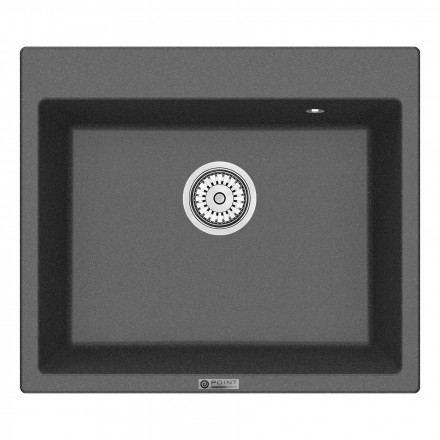 POINT Бинга 60 PN3003GR мойка кухонная графит