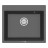 POINT Бинга 60 PN3003GR мойка кухонная графит