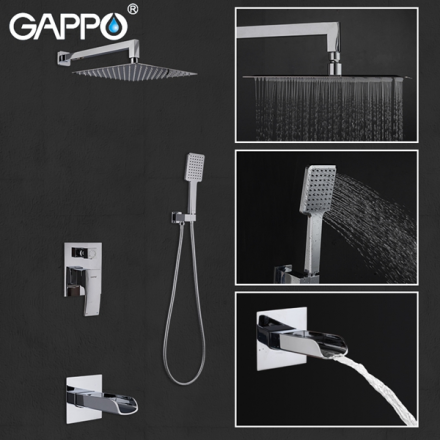 Gappo G7107-20 Душевая система для ванны встроенная