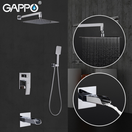 Gappo G7107-20 Душевая система для ванны встроенная