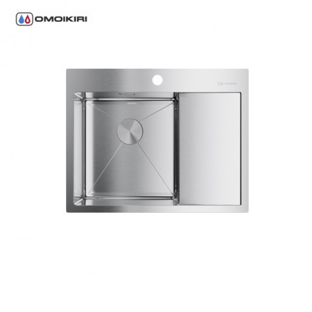 Omoikiri Akisame 65-IN-L мойка 650x510 нержавеющая сталь