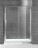 CEZARES ELENA-W-BS-13-30+45/45-C-Cr душевая дверь
