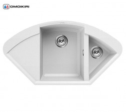 Omoikiri Sakaime 105C-WH мойка 1057x575 белый