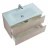 BelBagno KRAFT MINI-500/260-1A-SO-RT-R тумба с раковиной подвесная