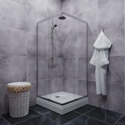 Triton Вента-Хром 80*80 Душевое ограждение