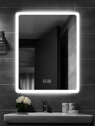 Cerutti SPA Зеркало Мадера 60x80 с LED-подсветкой