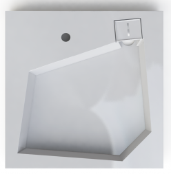 Altasan Quadro 60x60 Раковина для монтажа над стиральной машиной