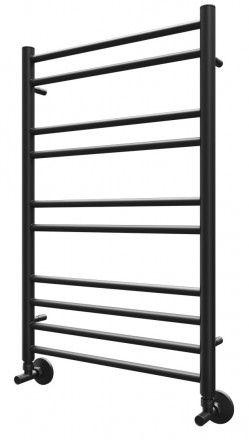 Lemark Ursus LM72810BL П10 500x800 Полотенцесушитель водяной черный