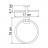 Wasserkraft Lippe K-6560 Держатель полотенец, кольцо