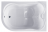 Royal bath Norway RB331100K-R Акриловая ванна 180x120x66