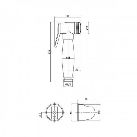 Lemark LM8087B Комплект для биде