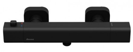 Ravak 10° FREE BLACK TD F 033.20/150 Смеситель для душа