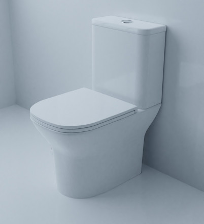 Azario Iris AZ 8353 Унитаз напольный с бачком и сиденьем микролифт