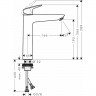 Hansgrohe Logis 71091000 смеситель для раковины 190 мм Hansgrohe Logis 71091000 смеситель для раковины 190 мм