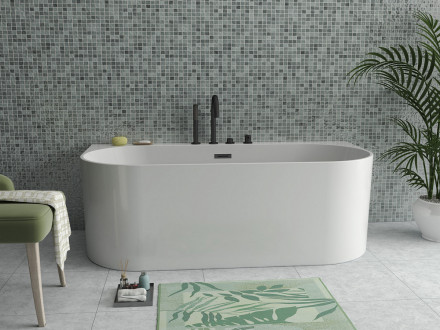 Azario BRADFORD BD07-1700 Ванна акриловая 1700х800х580 пристенная