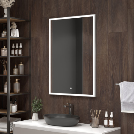 Континент Frame silver standart 700x1000 зеркало