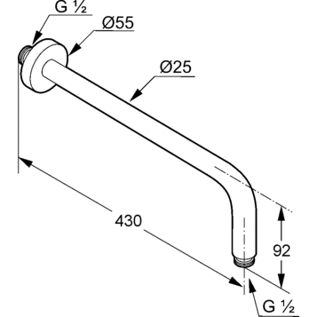 Kludi Bozz 386300576 встраиваемая душевая система