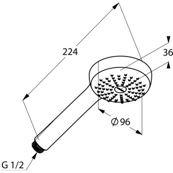 Kludi Bozz 386300576 встраиваемая душевая система