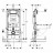 Geberit Duofix 111.333.00.5 инсталляция с усиленной опорой для подвесного унитаза